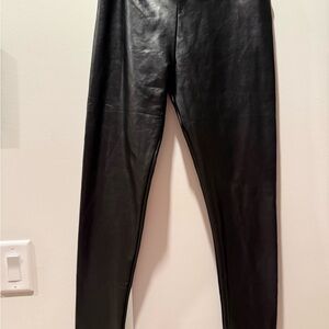 Fashion Nova Black Leather Pants
